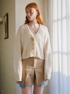 【ファーファー/FURFUR】の【Philly chocolate】キャットボタンツイードカーディガン 人気、トレンドファッション・服の通販 founy(ファニー) ファッション Fashion レディースファッション Fashion for Women トップス・カットソー Cut & Sew Tops カーディガン・羽織り Layered Style Cardigans ギフト プレゼント Gift / Present ジュエリー Jewelry, Accessories パール Pearl, Pearl Accent フォルム Silhouette, Form 猫 Cat, Kitty thumbnail WHT[001]|ID: prp329100004685718 ipo3291000000033837719