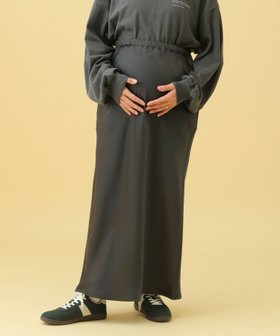 【レプシィム ローリーズファーム/LEPSIM LOWRYS FARM】の【産前・産後対応】マタニティ/サテンフレアスカート 人気、トレンドファッション・服の通販 founy(ファニー) ファッション Fashion キッズファッション Fashion for Kids おすすめ Recommended / Our Picks サテン Satin, Glossy Fabric |ID:prp329100004685752