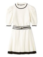 【スナイデル/SNIDEL】のミニニットセットアップ 人気、トレンドファッション・服の通販 founy(ファニー) ファッション Fashion レディースファッション Fashion for Women トップス・カットソー Cut & Sew Tops ニット Knit Tops & Sweaters クラシカル Classical, Vintage-Inspired セットアップ Set-Up, Coordinated Outfit パイピング Piping, Trim Design フェイクレザー Faux Leather, PU Leather プリーツ Pleats, Pleated ミニスカート Mini Skirt, Short Skirt 半袖 Short Sleeve, Half Sleeve |ID:prp329100004685790