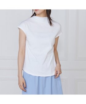 【イッツインターナショナル/I.T.'S. international】のボトルネックカットソー《スビン綿MIXフライス》 人気、トレンドファッション・服の通販 founy(ファニー) ファッション Fashion レディースファッション Fashion for Women トップス・カットソー Cut & Sew Tops カットソー・ベーシックTシャツ Cut-and-Sewn Tops / Stretch Tees & Basics カッティング Cutting Detail シンプル Simple, Minimal スリーブ Sleeve, Long Sleeve / Short Sleeve フレンチ French, French Style ボトルネック Bottle Neck, Mock Neck 人気 Popular, Best Seller |ID:prp329100004685812