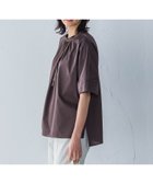 【ロートレ アモン/LAUTRE AMONT】のクールタッチギャザーネックカットソー≪洗濯機で洗える≫ 人気、トレンドファッション・服の通販 founy(ファニー) ファッション Fashion レディースファッション Fashion for Women トップス・カットソー Cut & Sew Tops カットソー・ベーシックTシャツ Cut-and-Sewn Tops / Stretch Tees & Basics おすすめ Recommended / Our Picks インナー Innerwear ギャザー Gathered, Ruffled フロント Front, Front Design ベーシック Basic, Essential ボトム Bottoms, Lower Wear 洗える Machine Washable thumbnail ブラウン|ID: prp329100004685828 ipo3291000000033838324