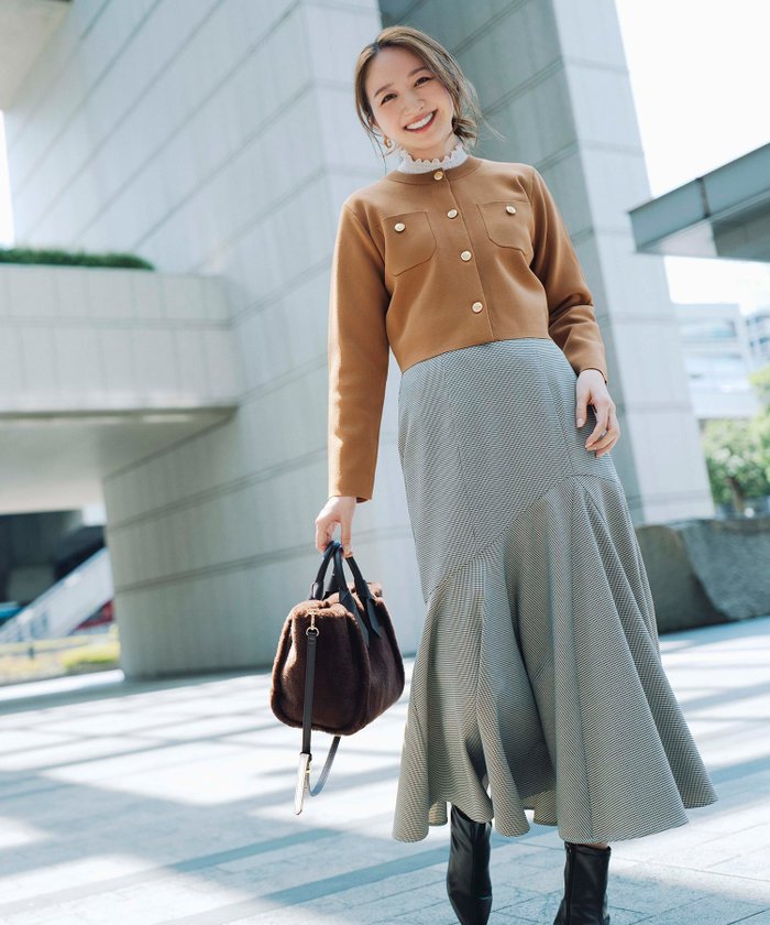 【ナチュラル ビューティー ベーシック/NATURAL BEAUTY BASIC】のエンブレムボタンニットジャケット インテリア・キッズ・メンズ・レディースファッション・服の通販 founy(ファニー) https://founy.com/ ファッション Fashion レディースファッション Fashion for Women アウター Coat / Outerwear Collection レディースジャケット・軽アウター Jackets カーディガン Cardigan, Knitwear シンプル Simple, Minimal ジャケット Jacket, Outerwear フラット Flat, Flat Shoes ミラノリブ Milano Rib, Milano Stitch |ID: prp329100004685854 ipo3291000000034519251