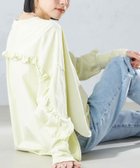 【シップス フォー ウィメン/SHIPS】の洗濯機可能 ロング リブ スリーブ フリル カットソー クリーム|ID: prp329100004685877 ipo3291000000033838602
