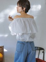 【ミラオーウェン/Mila Owen】の付け襟つき4WAYオフショルブラウス【ウォッシャブル】 人気、トレンドファッション・服の通販 founy(ファニー) ファッション Fashion レディースファッション Fashion for Women トップス・カットソー Cut & Sew Tops シャツ・ブラウス・オフィスカジュアル Elegant Blouses & Button-Ups おすすめ Recommended / Our Picks ウォッシャブル Machine Washable ギャザー Gathered, Ruffled クラシック Classic, Timeless Style シンプル Simple, Minimal フリル Frill, Ruffle |ID:prp329100004685896