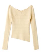 【リリーブラウン/Lily Brown】の2wayクロスデザインリブニット 人気、トレンドファッション・服の通販 founy(ファニー) ファッション Fashion レディースファッション Fashion for Women トップス・カットソー Cut & Sew Tops ニット Knit Tops & Sweaters イエロー Yellow イレヘム Irregular Hemline デコルテ Décolleté, Neckline フィット Fit, Slim Fit ベーシック Basic, Essential リブニット Rib Knit, Ribbed Knit thumbnail YEL[032]|ID: prp329100004685899 ipo3291000000033838703
