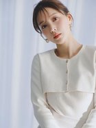 【スナイデル/SNIDEL】のクロップドカーデアンサンブル 人気、トレンドファッション・服の通販 founy(ファニー) ファッション Fashion レディースファッション Fashion for Women トップス・カットソー Cut & Sew Tops アンサンブルニット Knit Ensembles & Twin Sets アンサンブル Ensemble Set カッティング Cutting Detail カーディガン Cardigan, Knitwear キャミ Camisole, Cami Top キャミソール Camisole, Spaghetti Strap Top シンプル Simple, Minimal トレンド Trend, Trending Now バランス Balance, Style Balance フィット Fit, Slim Fit フロント Front, Front Design メタル Metal, Metal Parts モダン Modern, Contemporary ラグジュアリー Luxury, Elegant ラベンダー Lavender thumbnail IVR[003]|ID: prp329100004685925 ipo3291000000033838835