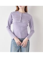 【スナイデル/SNIDEL】のクロップドカーデアンサンブル 人気、トレンドファッション・服の通販 founy(ファニー) ファッション Fashion レディースファッション Fashion for Women トップス・カットソー Cut & Sew Tops アンサンブルニット Knit Ensembles & Twin Sets アンサンブル Ensemble Set カッティング Cutting Detail カーディガン Cardigan, Knitwear キャミ Camisole, Cami Top キャミソール Camisole, Spaghetti Strap Top シンプル Simple, Minimal トレンド Trend, Trending Now バランス Balance, Style Balance フィット Fit, Slim Fit フロント Front, Front Design メタル Metal, Metal Parts モダン Modern, Contemporary ラグジュアリー Luxury, Elegant ラベンダー Lavender thumbnail LAV[071]|ID: prp329100004685925 ipo3291000000033838838