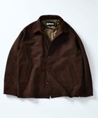 【ジャーナルスタンダード/JOURNAL STANDARD / MEN】のSchott / ショット 別注 スエード カバーオール 人気、トレンドファッション・服の通販 founy(ファニー) ファッション Fashion メンズファッション Fashion for Men ジャケット Jacket, Outerwear スタンダード Standard, Basic スペシャル Special, Limited Edition ニューヨーク New York, NYC Style フロント Front, Front Design ライダース Riders ライダースジャケット Riders, Biker Jacket エレガント 上品 Elegant 別注 Limited Edition, Custom Order thumbnail ブラウン|ID: prp329100004685928 ipo3291000000033838848