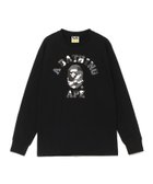 【アベイシングエイプ/A BATHING APE / MEN】のCITY CAMO COLLEGE LS TEE 人気、トレンドファッション・服の通販 founy(ファニー) ファッション Fashion メンズファッション Fashion for Men インナー Innerwear スリーブ Sleeve, Long Sleeve / Short Sleeve フロント Front, Front Design プリント Print, Printed Pattern ロング Long, Long-Length thumbnail BLACK|ID: prp329100004685930 ipo3291000000033838854