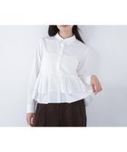 【ナチュラル ビューティー ベーシック/NATURAL BEAUTY BASIC】のティアードフリルペプラムブラウス 人気、トレンドファッション・服の通販 founy(ファニー) ファッション Fashion レディースファッション Fashion for Women トップス・カットソー Cut & Sew Tops シャツ・ブラウス・オフィスカジュアル Elegant Blouses & Button-Ups おすすめ Recommended / Our Picks カーディガン Cardigan, Knitwear ティアード Tiered, Tiered Style ペプラム Peplum, Flared Hem thumbnail オフホワイト1|ID: prp329100004685937 ipo3291000000033838896