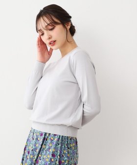 【ローラアシュレイ/LAURA ASHLEY】の【同素材アイテムあり】ソフトタッチ 無地カラーニット 人気、トレンドファッション・服の通販 founy(ファニー) ファッション Fashion レディースファッション Fashion for Women トップス・カットソー Cut & Sew Tops ニット Knit Tops & Sweaters シンプル Simple, Minimal 無地 Plain, Solid Color |ID:prp329100004685949