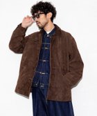 【フリークスストア/FREAK'S STORE】のGoat Leather スエード カーコート ブラウン|ID: prp329100004685972 ipo3291000000033839059