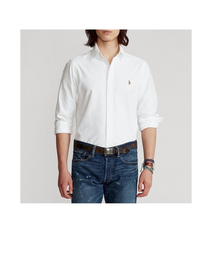 【ラルフローレン/RALPH LAUREN / MEN】のアイコニック オックスフォード シャツ インテリア・キッズ・メンズ・レディースファッション・服の通販 founy(ファニー) https://founy.com/ ファッション Fashion メンズファッション Fashion for Men カフス Cuff Design クラシック Classic, Timeless Style スリーブ Sleeve, Long Sleeve / Short Sleeve ダウン Down, Puffer フィット Fit, Slim Fit プリーツ Pleats, Pleated ボックス Boxy, Box Shape リラックス Relax, Relaxed Fit 長袖 Long Sleeve, Full Sleeve |ID: prp329100004685983 ipo3291000000033839114