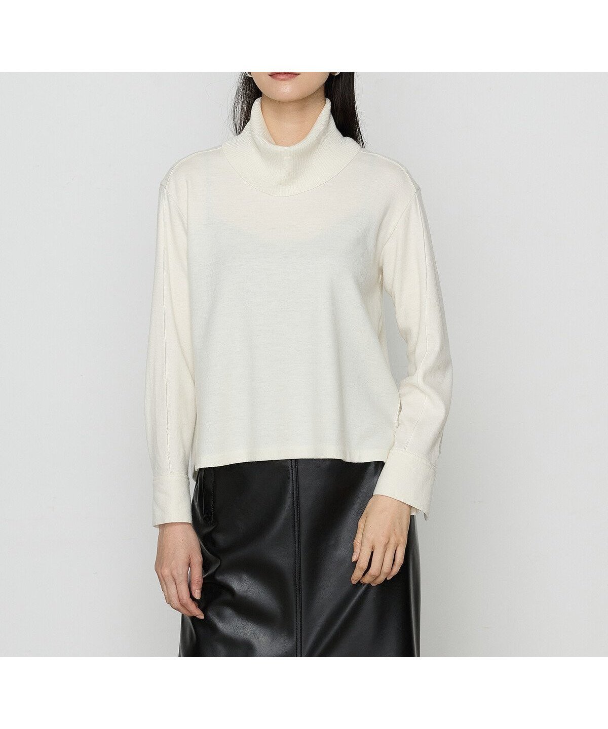 【コムサ/COMME CA】の【2WAY】ウールスムースジャージー リブ付きプルオーバー インテリア・キッズ・メンズ・レディースファッション・服の通販 founy(ファニー) 　ファッション　Fashion　レディースファッション　Fashion for Women　トップス・カットソー　Cut & Sew Tops　カジュアルプルオーバー・ニットトップス　Pullovers & Knit Tops / Casual Pullovers　シンプル　Simple, Minimal　ストレッチ　Stretch, Stretchy Fabric　スヌード　Snood, Infinity Scarf　リラックス　Relax, Relaxed Fit　冬　Winter / This Winter　エレガント 上品　Elegant　年末年始　Year-end and New Year Holidays　01:ホワイト|ID: prp329100004686004 ipo3291000000033839204