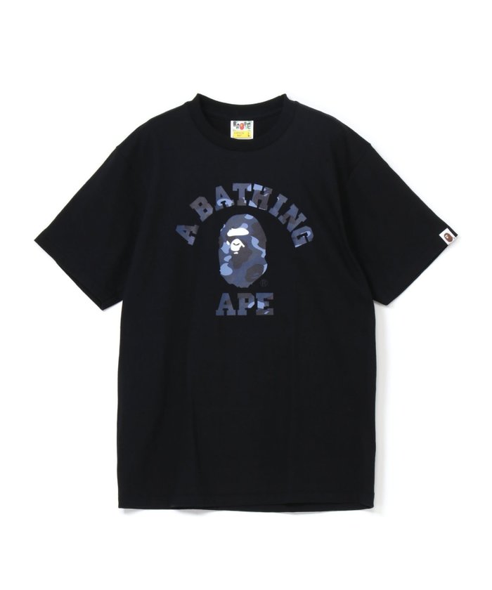 【アベイシングエイプ/A BATHING APE / MEN】のCOLOR CAMO COLLEGE TEE M インテリア・キッズ・メンズ・レディースファッション・服の通販 founy(ファニー) https://founy.com/ ファッション Fashion メンズファッション Fashion for Men パターン Pattern, Design Print ルーズ Loose, Oversized 定番 Standard, Basic Item |ID: prp329100004686032 ipo3291000000033839316