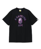 【アベイシングエイプ/A BATHING APE / MEN】のCOLOR CAMO COLLEGE TEE M BKxPP|ID: prp329100004686032 ipo3291000000033839319