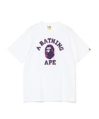 【アベイシングエイプ/A BATHING APE / MEN】のCOLOR CAMO COLLEGE TEE M WHxPP|ID: prp329100004686032 ipo3291000000033839322
