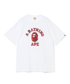【アベイシングエイプ/A BATHING APE / MEN】のCOLOR CAMO COLLEGE TEE M WHxRD|ID: prp329100004686032 ipo3291000000033839323