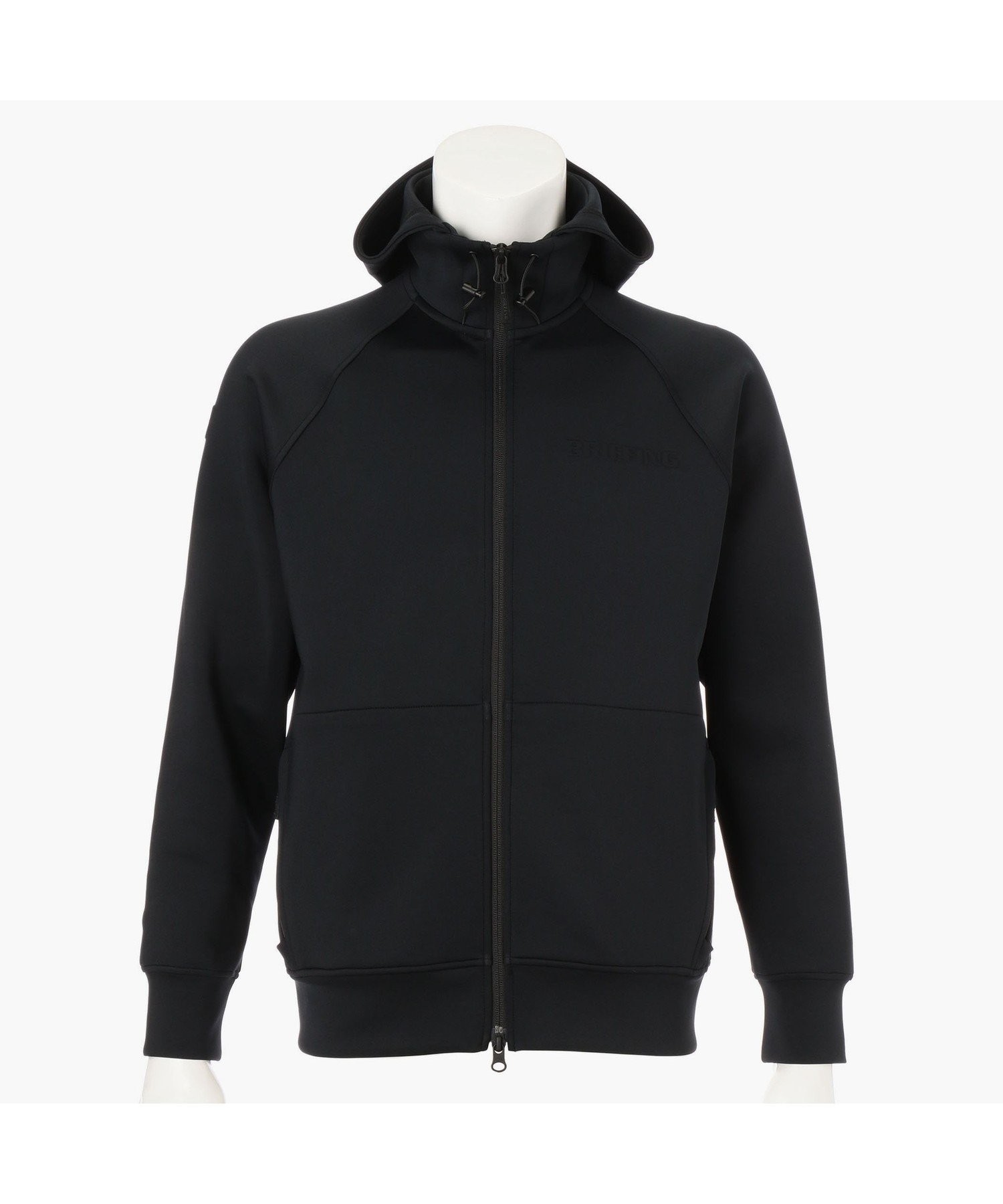 【ブリーフィング/BRIEFING / MEN】のメンズ 3D ロゴパーカー インテリア・キッズ・メンズ・レディースファッション・服の通販 founy(ファニー) 　ファッション　Fashion　メンズファッション　Fashion for Men　コレクション　Collection, Seasonal Line　スタイリッシュ　Stylish, Fashionable　スリーブ　Sleeve, Long Sleeve / Short Sleeve　トレンド　Trend, Trending Now　定番　Standard, Basic Item　パーカー　Hoodie, Parka　フロント　Front, Front Design　ポケット　Pocket, Pocket Detail　メンズ　Men's, Menswear　ラウンド　Round, Round Neck　おすすめ　Recommended / Our Picks　ゴルフ　Golf　BLACK|ID: prp329100004686034 ipo3291000000033839329