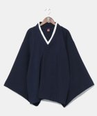 【アミナコレクション/Amina Collection】の【カヤ】流水洒落着TOP 人気、トレンドファッション・服の通販 founy(ファニー) ファッション Fashion レディースファッション Fashion for Women ワンピース Dresses おすすめ Recommended / Our Picks モチーフ Motif, Design Theme エレガント 上品 Elegant thumbnail ダークネイビー|ID: prp329100004686040 ipo3291000000033839355