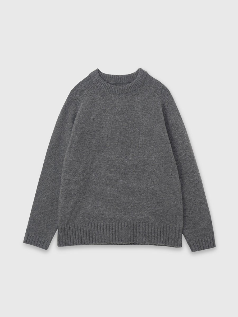 【アニュアンス/anuans】のHAMILTONウールカシミヤクルーネックプルオーバー インテリア・キッズ・メンズ・レディースファッション・服の通販 founy(ファニー) 　ファッション　Fashion　レディースファッション　Fashion for Women　トップス・カットソー　Cut & Sew Tops　カジュアルプルオーバー・ニットトップス　Pullovers & Knit Tops / Casual Pullovers　シンプル　Simple, Minimal　ベーシック　Basic, Essential　GREY|ID: prp329100004686049 ipo3291000000033839402