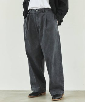 【エディフィス/EDIFICE / MEN】のフェード ベルテッド トラウザー 人気、トレンドファッション・服の通販 founy(ファニー) ファッション Fashion メンズファッション Fashion for Men ショート Short, Short Length トレンド Trend, Trending Now バランス Balance, Style Balance ワイド Wide, Wide Fit |ID:prp329100004686062
