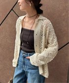 【スローブ イエナ/SLOBE IENA】のLOGAN/ローガン SLOBE別注 クロシェカーディガン 人気、トレンドファッション・服の通販 founy(ファニー) ファッション Fashion レディースファッション Fashion for Women トップス・カットソー Cut & Sew Tops カーディガン・羽織り Layered Style Cardigans 別注 Limited Edition, Custom Order thumbnail ナチュラル|ID: prp329100004686090 ipo3291000000033839567