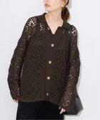 【スローブ イエナ/SLOBE IENA】のLOGAN/ローガン SLOBE別注 クロシェカーディガン 人気、トレンドファッション・服の通販 founy(ファニー) ファッション Fashion レディースファッション Fashion for Women トップス・カットソー Cut & Sew Tops カーディガン・羽織り Layered Style Cardigans 別注 Limited Edition, Custom Order thumbnail ブラウン|ID: prp329100004686090 ipo3291000000033839569