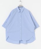 【アーバンリサーチ/URBAN RESEARCH】のハーフスリーブシャツ 人気、トレンドファッション・服の通販 founy(ファニー) ファッション Fashion レディースファッション Fashion for Women トップス・カットソー Cut & Sew Tops シャツ・ブラウス・オフィスカジュアル Elegant Blouses & Button-Ups 2025年 2025 2025春夏・S/S Spring/Summer 2025 SS25 おすすめ Recommended / Our Picks スラックス Slacks, Dress Pants スリーブ Sleeve, Long Sleeve / Short Sleeve デニム Denim, Jeans Material ワイド Wide, Wide Fit 夏 Summer S/S・春夏 SS, Spring/Summer, Warm Season thumbnail SAX|ID: prp329100004686121 ipo3291000000033839698