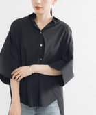 【アーバンリサーチ/URBAN RESEARCH】のハーフスリーブシャツ 人気、トレンドファッション・服の通販 founy(ファニー) ファッション Fashion レディースファッション Fashion for Women トップス・カットソー Cut & Sew Tops シャツ・ブラウス・オフィスカジュアル Elegant Blouses & Button-Ups 2025年 2025 2025春夏・S/S Spring/Summer 2025 SS25 おすすめ Recommended / Our Picks スラックス Slacks, Dress Pants スリーブ Sleeve, Long Sleeve / Short Sleeve デニム Denim, Jeans Material ワイド Wide, Wide Fit 夏 Summer S/S・春夏 SS, Spring/Summer, Warm Season thumbnail BLACK|ID: prp329100004686121 ipo3291000000033839700