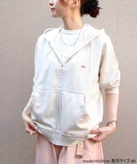 【ステップス/STEPS】のDANTON/DANTON/ ZIP HOODIE DT-C0407 CIN 人気、トレンドファッション・服の通販 founy(ファニー) ファッション Fashion レディースファッション Fashion for Women リラックス Relax, Relaxed Fit |ID:prp329100004686127