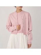 【エミ/emmi】のemmiロゴアンサンブルニットトップス 人気、トレンドファッション・服の通販 founy(ファニー) ファッション Fashion レディースファッション Fashion for Women トップス・カットソー Cut & Sew Tops ニット Knit Tops & Sweaters アンサンブルニット Knit Ensembles & Twin Sets カーディガン Cardigan, Knitwear エレガント 上品 Elegant 半袖 Short Sleeve, Half Sleeve 長袖 Long Sleeve, Full Sleeve thumbnail PNK[066]|ID: prp329100004686144 ipo3291000000033839810