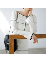 【スナイデル/SNIDEL】のクロシェニットセットアップ 人気、トレンドファッション・服の通販 founy(ファニー) ファッション Fashion レディースファッション Fashion for Women トップス・カットソー Cut & Sew Tops ニット Knit Tops & Sweaters おすすめ Recommended / Our Picks インナー Innerwear クロシェ Crochet, Knitted Lace セットアップ Set-Up, Coordinated Outfit トレンド Trend, Trending Now レース Lace, Lace Fabric ロング Long, Long-Length |ID:prp329100004686161