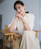 【アニュアンス/anuans】のシャギージャガードシャツ 人気、トレンドファッション・服の通販 founy(ファニー) ファッション Fashion レディースファッション Fashion for Women トップス・カットソー Cut & Sew Tops シャツ・ブラウス・オフィスカジュアル Elegant Blouses & Button-Ups シンプル Simple, Minimal バランス Balance, Style Balance フリンジ Fringe, Tassel エレガント 上品 Elegant |ID:prp329100004686167