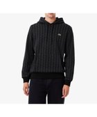 【ラコステ/LACOSTE / MEN】のオールオーバーモノグラムスウェットフーディー ブラック|ID: prp329100004686177 ipo3291000000033839946
