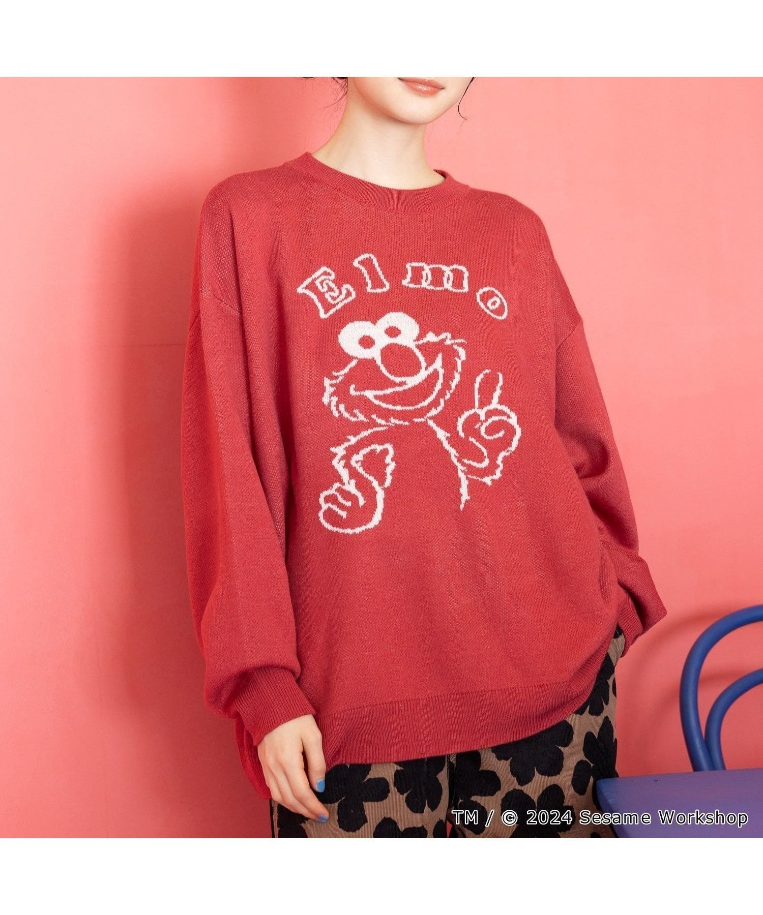 【ニコアンド/niko and】の【SESAME STREET(セサミストリート)】コラボ ニットプルオーバー 人気、トレンドファッション・服の通販 founy(ファニー) 　ファッション　Fashion　レディースファッション　Fashion for Women　トップス・カットソー　Cut & Sew Tops　ニット　Knit Tops & Sweaters　カジュアルプルオーバー・ニットトップス　Pullovers & Knit Tops / Casual Pullovers　おすすめ　Recommended / Our Picks　キャラクター　Character, Licensed Characters　コラボ　Collaboration, Collab　ジャカード／ジャガード　Jacquard, Woven Pattern　タートル　Turtleneck, Turtle Collar　リラックス　Relax, Relaxed Fit　ロング　Long, Long-Length　ワイド　Wide, Wide Fit　人気　Popular, Best Seller　 other-1|ID: prp329100004686221 ipo3291000000033840134