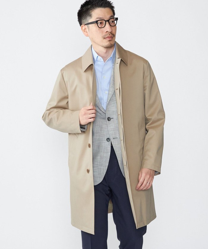 【シップス/SHIPS / MEN】のSHIPS コットン コート (パッカブルライナー付き) インテリア・キッズ・メンズ・レディースファッション・服の通販 founy(ファニー) https://founy.com/ ファッション Fashion メンズファッション Fashion for Men なめらか Smooth, Silky Texture コンパクト Compact, Small Size ストレッチ Stretch, Stretchy Fabric ライナー Liner, Inner Layer 旅行 Travel 防寒 Cold Protection, Winter-Ready |ID: prp329100004686229 ipo3291000000033840178