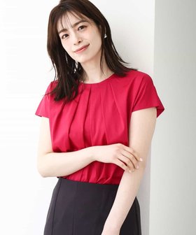 【オフオン/ofuon】のコットン天竺カットソー/洗える/WEB限定サイズあり 人気、トレンドファッション・服の通販 founy(ファニー) ファッション Fashion レディースファッション Fashion for Women トップス・カットソー Cut & Sew Tops カットソー・ベーシックTシャツ Cut-and-Sewn Tops / Stretch Tees & Basics インナー Innerwear カットソー Cut and Sewn Top カーディガン Cardigan, Knitwear コンパクト Compact, Small Size シンプル Simple, Minimal ジャケット Jacket, Outerwear ストレート Straight, Straight Cut スリーブ Sleeve, Long Sleeve / Short Sleeve トレンド Trend, Trending Now フレンチ French, French Style 冬 Winter / This Winter 夏 Summer 春 Spring 洗える Machine Washable 秋 Autumn |ID:prp329100004686257