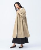 【ビームス ハート/BEAMS HEART】のバックタック ノーカラー ロングコート(S~M) きれいめ 25SS BEIGE|ID: prp329100004686853 ipo3291000000033910994