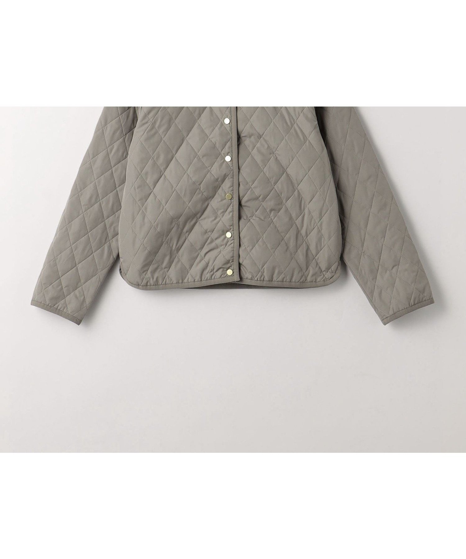 【ユナイテッドアローズ/UNITED ARROWS】のキルティング ノーカラージャケット A DAY IN THE LIFE インテリア・キッズ・メンズ・レディースファッション・服の通販 founy(ファニー) 　ファッション　Fashion　レディースファッション　Fashion for Women　アウター　Coat / Outerwear Collection　レディースジャケット・軽アウター　Jackets　ノーカラージャケット / シンプル上品コーデ　Collarless Jackets　インナー　Innerwear　キルティング　Quilted, Quilting　キルト　Quilt, Quilted Fabric　ショート　Short, Short Length　シンプル　Simple, Minimal　ジャケット　Jacket, Outerwear　メタル　Metal, Metal Parts　エレガント 上品　Elegant　春　Spring　秋　Autumn　ビジネス 仕事 通勤　Business / Work / Commuting　MOCA|ID: prp329100004686867 ipo3291000000033911975