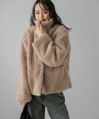 【ラジュール/Lajour】のボアジャケット 人気、トレンドファッション・服の通販 founy(ファニー) ファッション Fashion レディースファッション Fashion for Women アウター Coat / Outerwear Collection レディースジャケット・軽アウター Jackets コンパクト Compact, Small Size ショート Short, Short Length ジャケット Jacket, Outerwear トレンド Trend, Trending Now フェミニン Feminine, Girly 防寒 Cold Protection, Winter-Ready thumbnail ブラウン|ID: prp329100004686940 ipo3291000000034011306