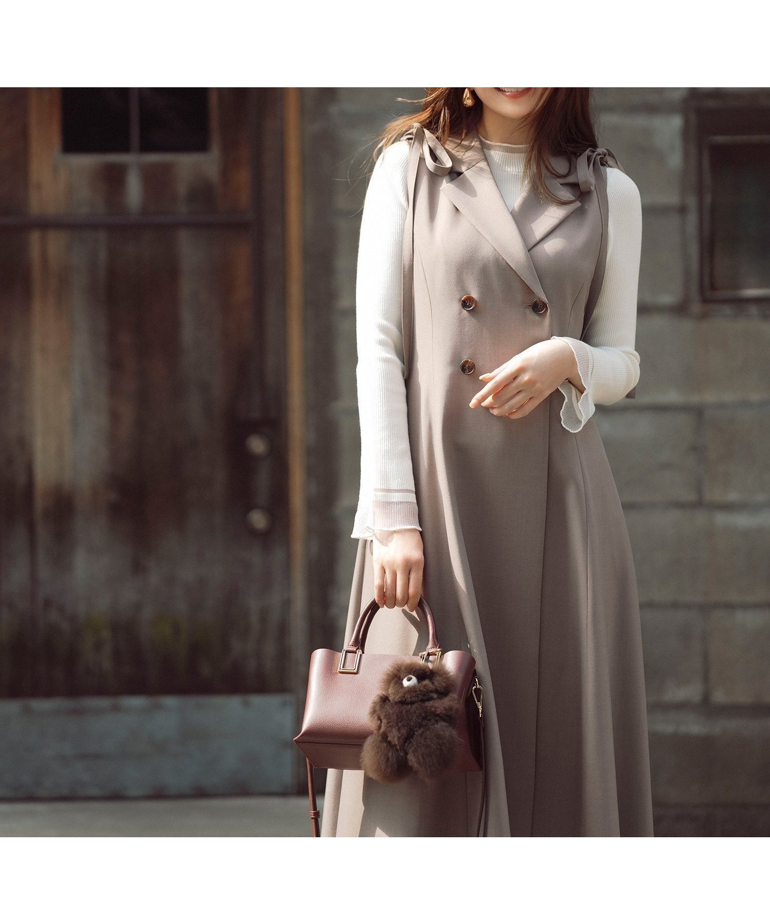 【ナチュラル ビューティー ベーシック/NATURAL BEAUTY BASIC】のさりげな シアースリーブニット 人気、トレンドファッション・服の通販 founy(ファニー) 　雑誌掲載アイテム　Magazine Picks & Fashion Features　ファッション雑誌　Fashion Magazines　オッジ　Oggi　ファッション　Fashion　レディースファッション　Fashion for Women　トップス・カットソー　Cut & Sew Tops　ニット　Knit Tops & Sweaters　12月号　December Issue　インナー　Innerwear　キャミワンピース　Cami Dress, Slip Dress　コンパクト　Compact, Small Size　シアー　Sheer, See-Through　ストレッチ　Stretch, Stretchy Fabric　フレア　Flare, Flared　ベーシック　Basic, Essential　リブニット　Rib Knit, Ribbed Knit　秋　Autumn　雑誌　Magazine, Fashion Magazine　 other-1|ID: prp329100004686956 ipo3291000000034048014