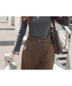 【ナチュラル ビューティー ベーシック/NATURAL BEAUTY BASIC】のさりげな シアースリーブニット チャコール1|ID: prp329100004686956 ipo3291000000034673365