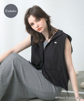 【センスオブプレイス/SENSE OF PLACE by URBAN RESEARCH】の『別注』prince ナイロンフードベスト 人気、トレンドファッション・服の通販 founy(ファニー) ファッション Fashion レディースファッション Fashion for Women アウター Coat / Outerwear Collection トップス・カットソー Cut & Sew Tops ベスト&ジレ / 重ね着スタイル Vests & Gilets 2025年 2025 2025春夏・S/S Spring/Summer 2025 SS25 おすすめ Recommended / Our Picks ジップ Zip, Zipper セットアップ Set-Up, Coordinated Outfit ノースリーブ Sleeveless, No-Sleeve バルーン Balloon, Balloon Silhouette フロント Front, Front Design ベスト Vest, Waistcoat リラックス Relax, Relaxed Fit 別注 Limited Edition, Custom Order 夏 Summer S/S・春夏 SS, Spring/Summer, Warm Season |ID:prp329100004687011