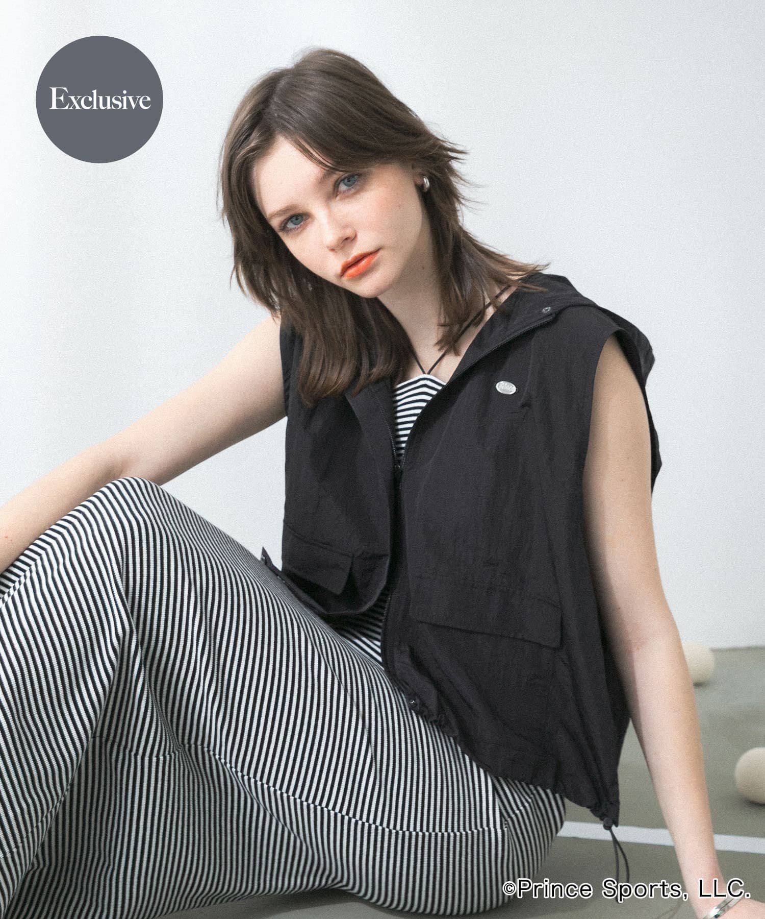【センスオブプレイス/SENSE OF PLACE by URBAN RESEARCH】の『別注』prince ナイロンフードベスト 人気、トレンドファッション・服の通販 founy(ファニー) 　ファッション　Fashion　レディースファッション　Fashion for Women　アウター　Coat / Outerwear Collection　トップス・カットソー　Cut & Sew Tops　ベスト&ジレ / 重ね着スタイル　Vests & Gilets　2025年　2025　2025春夏・S/S　Spring/Summer 2025 SS25　おすすめ　Recommended / Our Picks　ジップ　Zip, Zipper　セットアップ　Set-Up, Coordinated Outfit　ノースリーブ　Sleeveless, No-Sleeve　バルーン　Balloon, Balloon Silhouette　フロント　Front, Front Design　ベスト　Vest, Waistcoat　リラックス　Relax, Relaxed Fit　別注　Limited Edition, Custom Order　夏　Summer　S/S・春夏　SS, Spring/Summer, Warm Season　 other-1|ID: prp329100004687011 ipo3291000000033844895
