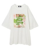 【キャンディストリッパー/Candy Stripper】のCANDY LAND BIG BIG TEE 人気、トレンドファッション・服の通販 founy(ファニー) ファッション Fashion レディースファッション Fashion for Women グラフィック Graphic, Graphic Design ルーズ Loose, Oversized thumbnail OFF WHITE|ID: prp329100004687088 ipo3291000000033845501