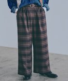 【スタディオ クリップ/studio CLIP】のストレートイージーパンツ プチ・プラスサイズあり 人気、トレンドファッション・服の通販 founy(ファニー) ファッション Fashion レディースファッション Fashion for Women パンツ Pants & Trousers おすすめ Recommended / Our Picks ストレート Straight, Straight Cut チェック Check, Plaid, Tartan フラット Flat, Flat Shoes ボトム Bottoms, Lower Wear マニッシュ Mannish, Boyish エレガント 上品 Elegant 定番 Standard, Basic Item 無地 Plain, Solid Color thumbnail ブラウンチェック03|ID: prp329100004687096 ipo3291000000034597235