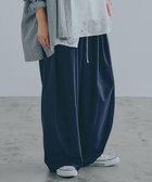 【スタディオ クリップ/studio CLIP】のボリュームイージーパンツ プチ・プラスサイズあり 人気、トレンドファッション・服の通販 founy(ファニー) ファッション Fashion レディースファッション Fashion for Women パンツ Pants & Trousers おすすめ Recommended / Our Picks ギャザー Gathered, Ruffled シンプル Simple, Minimal チェック Check, Plaid, Tartan トレンド Trend, Trending Now ボトム Bottoms, Lower Wear マニッシュ Mannish, Boyish ワイド Wide, Wide Fit エレガント 上品 Elegant 無地 Plain, Solid Color thumbnail ネイビー88|ID: prp329100004687100 ipo3291000000034083274