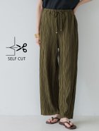 【コカ/COCA】のスリムウェーブパンツ 人気、トレンドファッション・服の通販 founy(ファニー) ファッション Fashion レディースファッション Fashion for Women パンツ Pants & Trousers サマー Summer, Summer Style サンダル Sandals, Summer Shoes スリム Slim, Slim Fit プリーツ Pleats, Pleated ボトム Bottoms, Lower Wear ポケット Pocket, Pocket Detail おすすめ Recommended / Our Picks 夏 Summer 旅行 Travel thumbnail Khaki|ID: prp329100004687109 ipo3291000000033845676