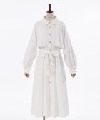 【アクシーズファム/axes femme】の後レースアップトレンチコート 人気、トレンドファッション・服の通販 founy(ファニー) ファッション Fashion レディースファッション Fashion for Women アウター Coat / Outerwear Collection コート・ロングコート・ピーコート Long Coats, Peacoats & More トレンチコート / 春秋の定番アウター Trench Coats エレガント 上品 Elegant スタイリッシュ Stylish, Fashionable thumbnail 白|ID: prp329100004687110 ipo3291000000033845684